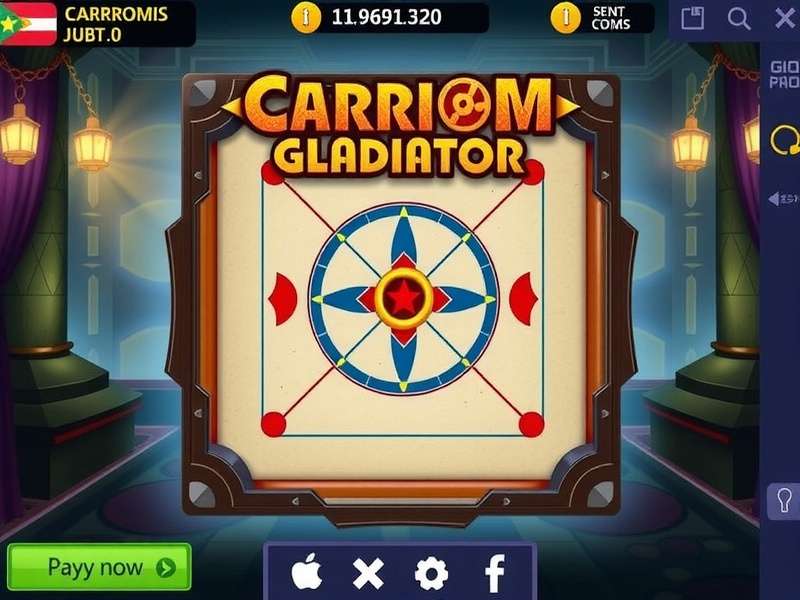 Carrom Turbo Gladiator Pro Player